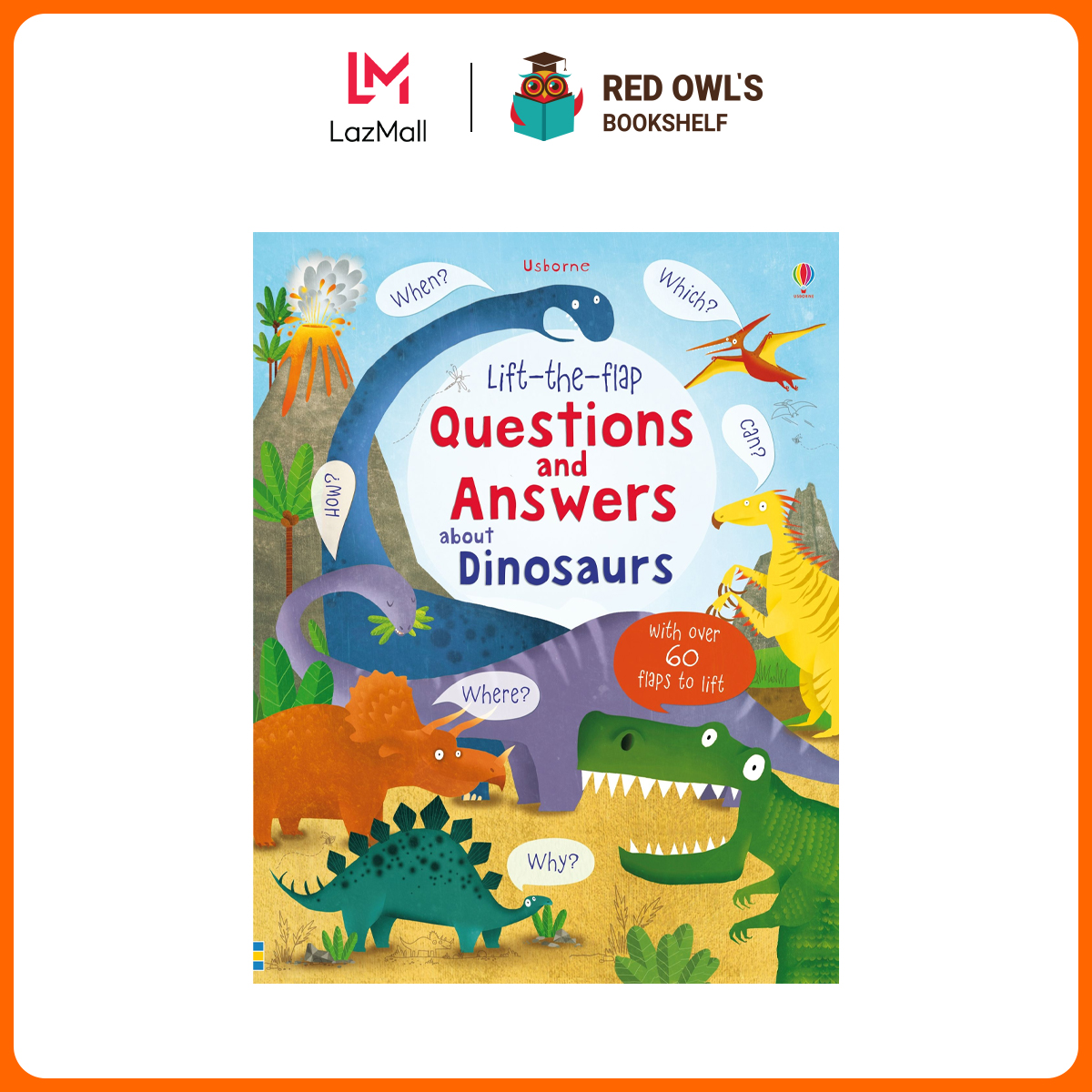 Lift-the-flap Questions and Answers about Dinosaurs
