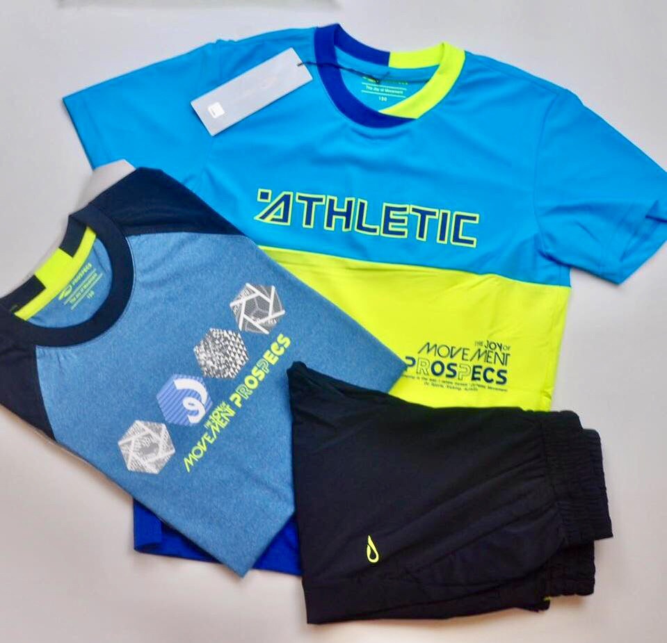 bộ 2 áo 1 quần cho bé trai thể thao prospecs xuất hàn quốc