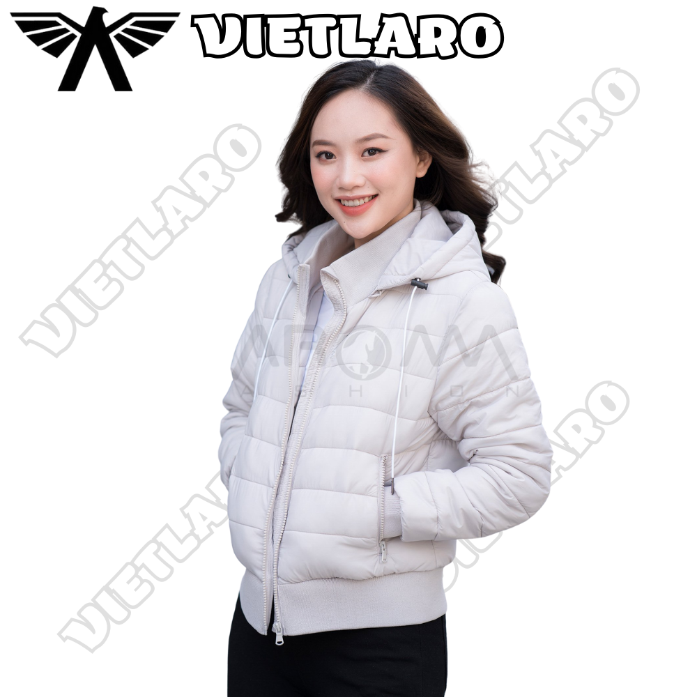 Áo phao nữ đẹp Laroma, ấm áp, nhẹ nhàng, nữ tính, màu trend năm 2020 Laroma VietLaro Tag 849K