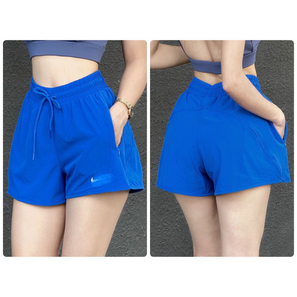 Quân thể thao gym hai lớp hai túi khóa