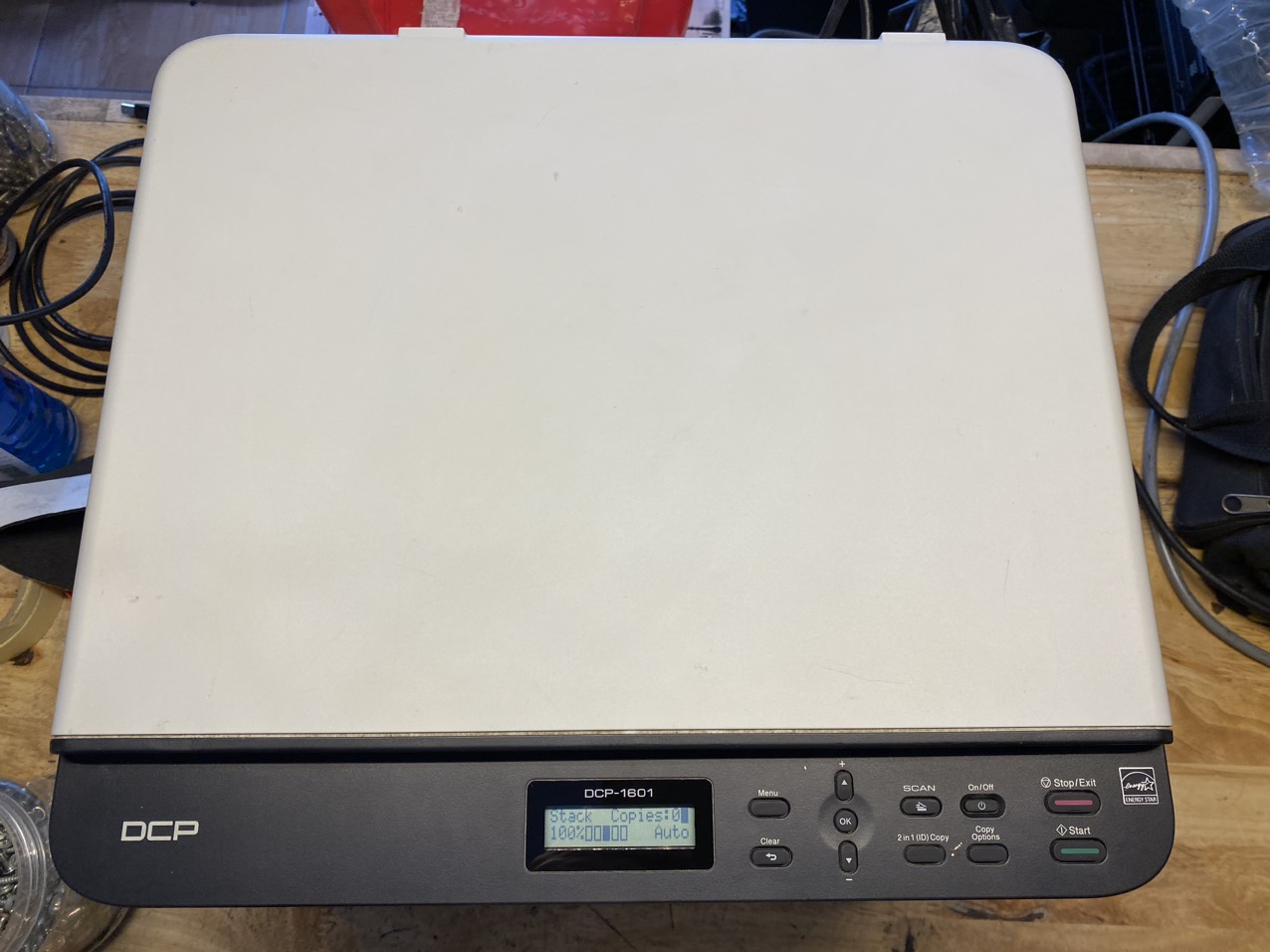 Máy in brother dcp 1601 dọn lại rất đẹp