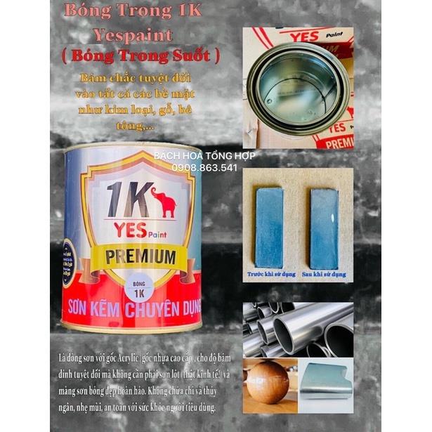 Sơn bóng 1K Yes Paint - Thay thế Dầu Bóng 2K