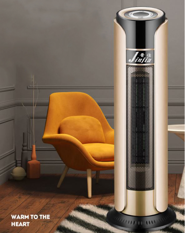 Máy sưởi gia đình, quạt sưởi gốm hình trụ cao cấp T330