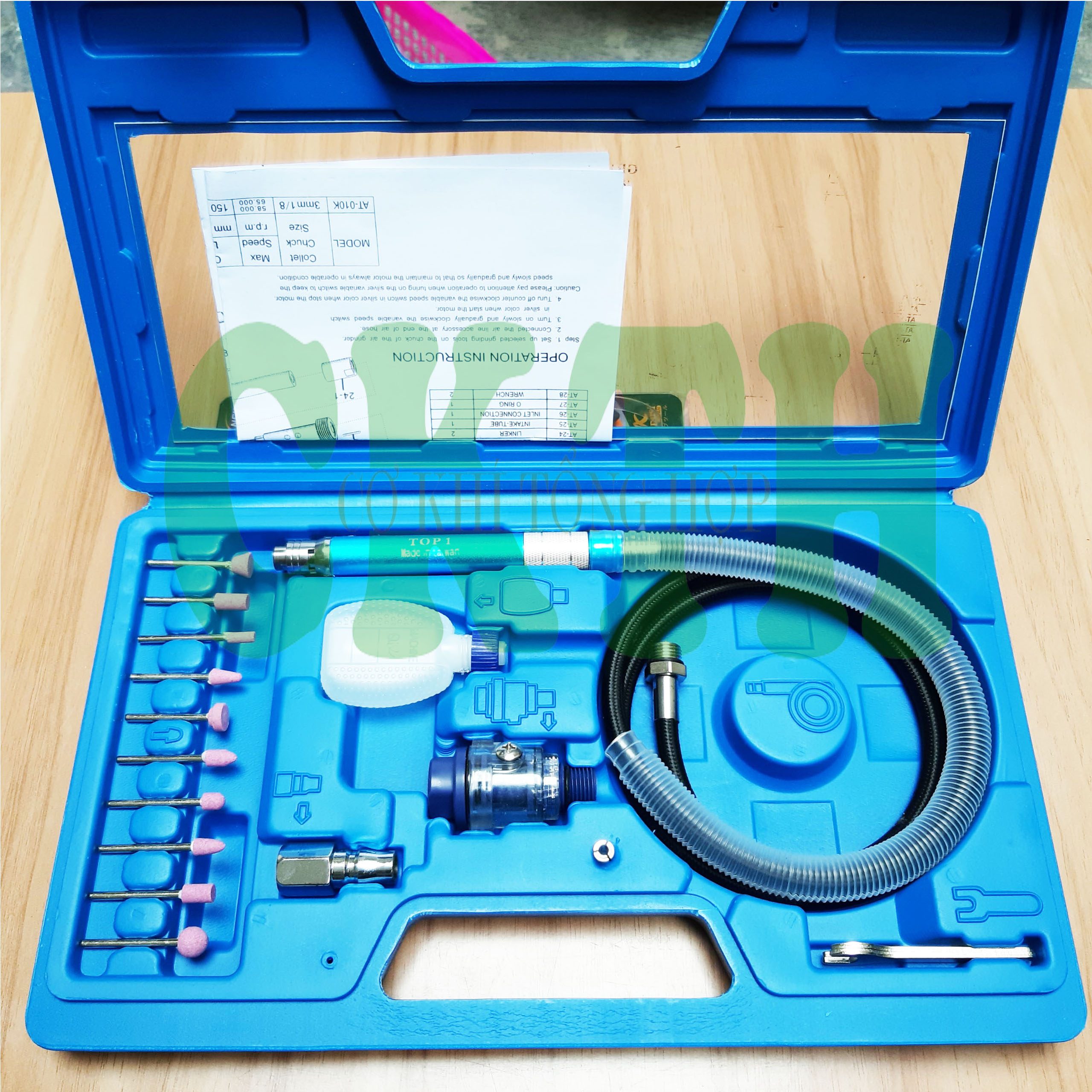 Bộ Máy Mài Hơi Dạng Bút TOP Cao Cấp