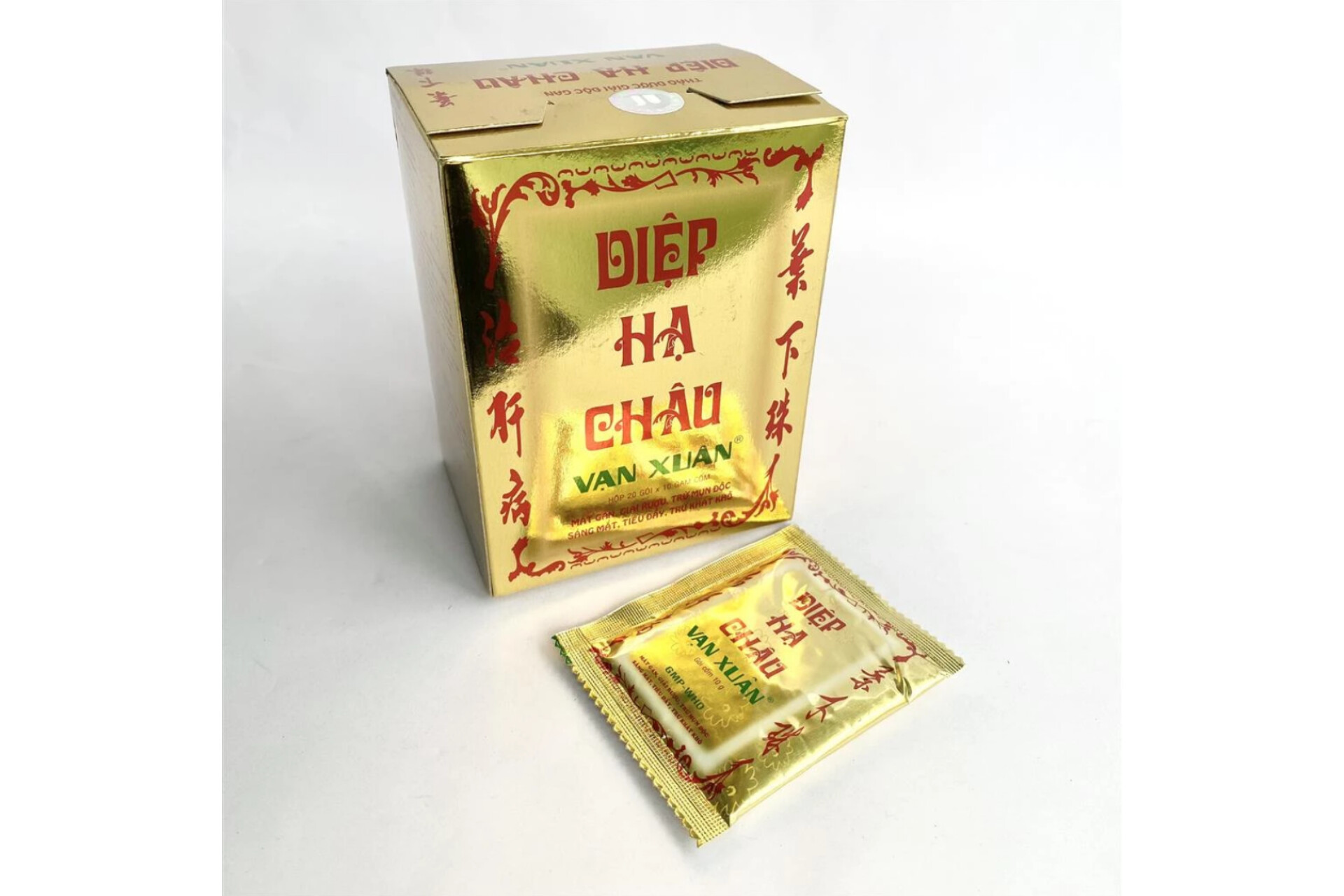 [Cam kết chính hãng] Trà Diệp Hạ Châu Vạn Xuân - Giúp Giải độc, Mát gan, Hạ men gan giải rượu bia, Hỗ trợ gan nhiễm mỡ