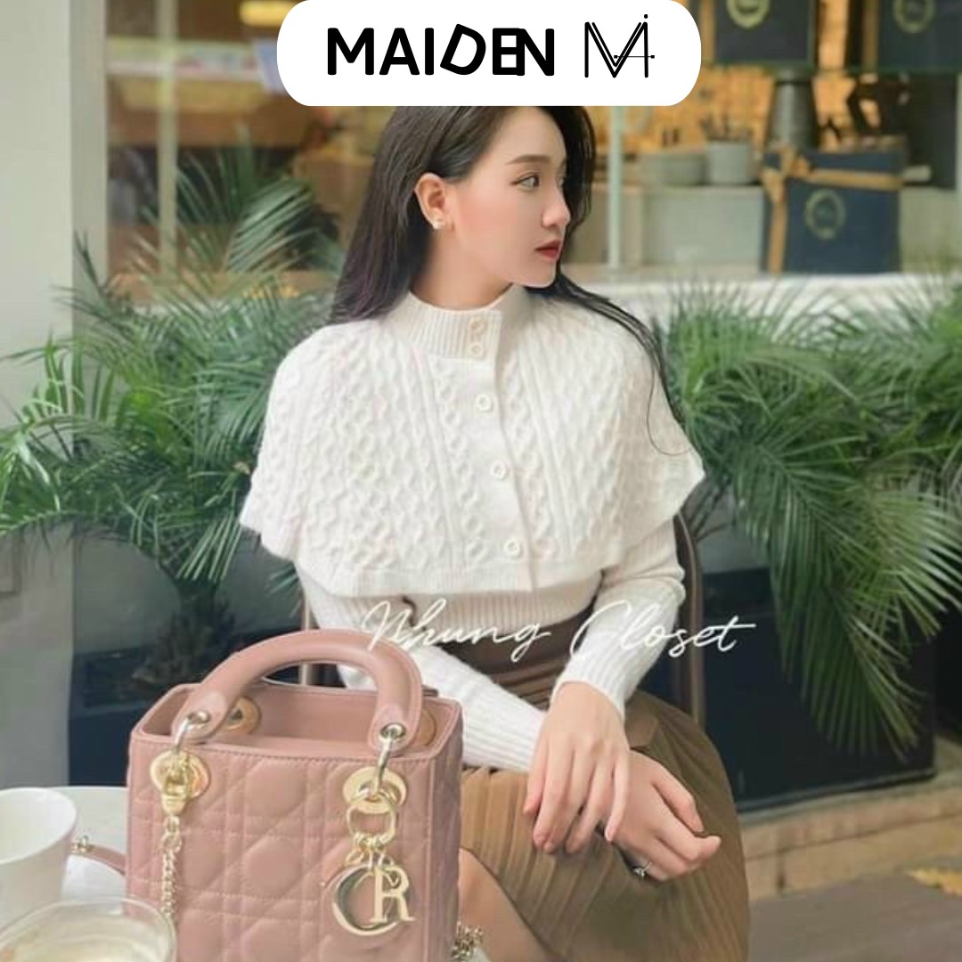 Áo len tiểu thư kèm khoác cardigan MAIDEN