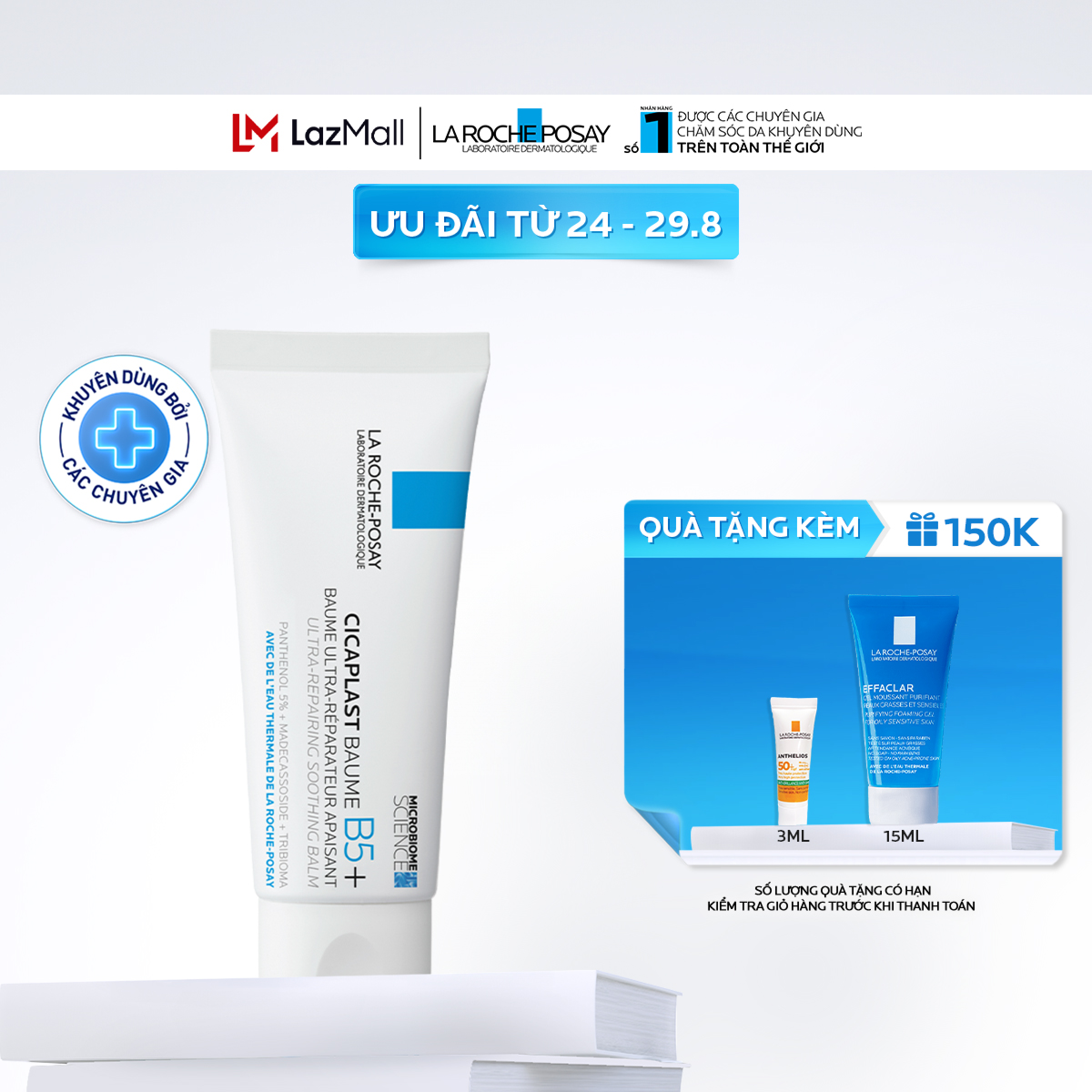 Kem phục hồi La Roche-Posay Cicaplast Baume B5+ 40ml