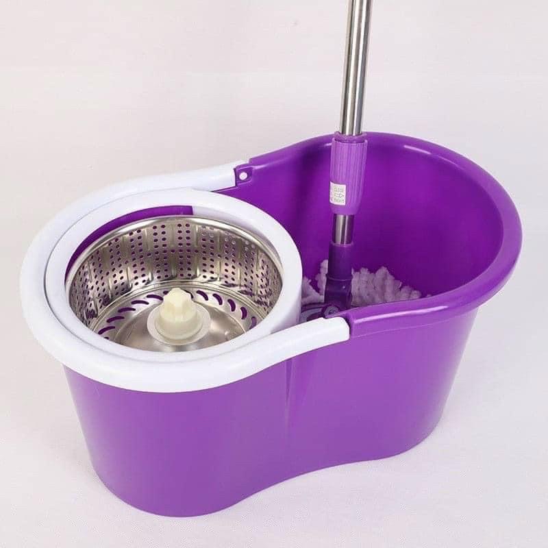 Plastic Centrifugal Mop Set with Smart Rotating Mop Holder, Mop Brush, Folding Brush, Mop, 360 Mop, Mop Set (There Are Separate Categories, Please Read the Description Carefully When Ordering, Please)