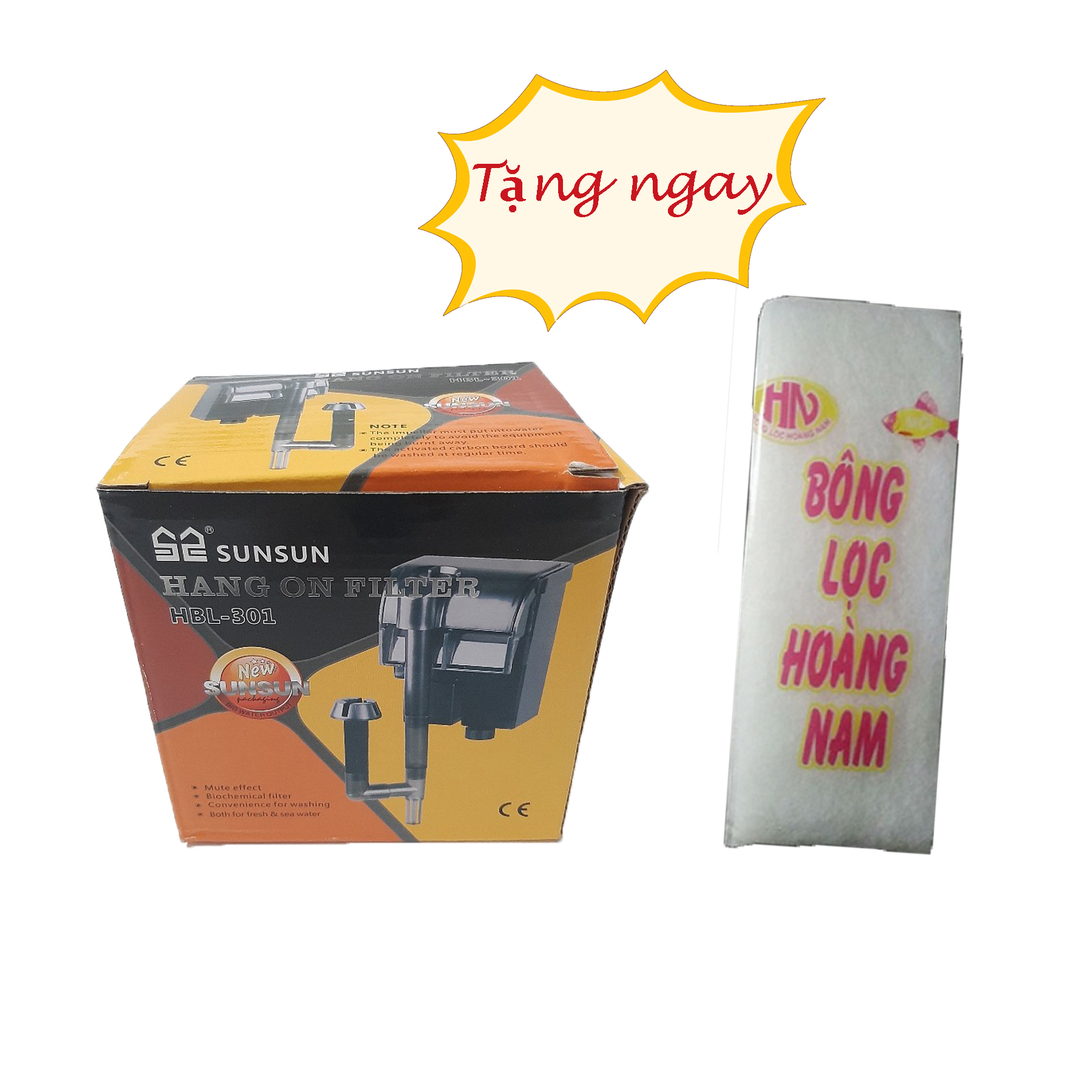 Lọc thác Sunsun HBL 301 cho bể cá dài 30 cm