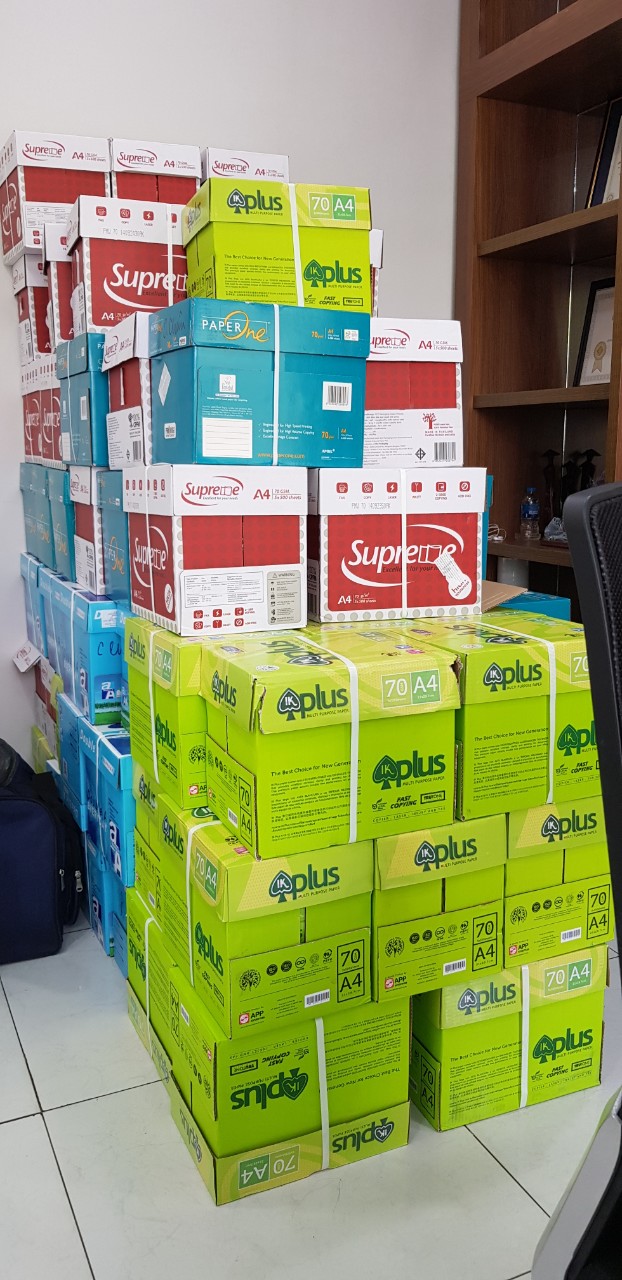 [HCM]Giấy in A4 70 gsm IK plus - nhập khẩu Indonesia - 500 tờ