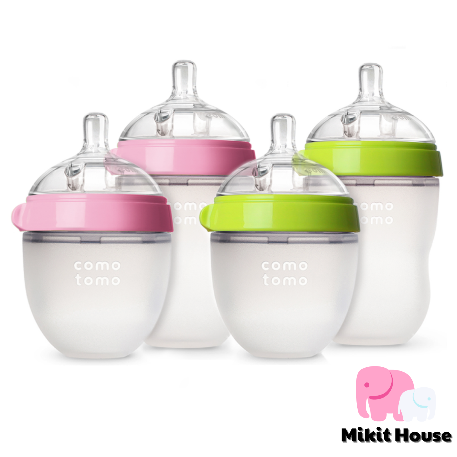 Bình sữa cho bé Comotomo chính hãng dung tích 150 / 250ml [Mikit-House]