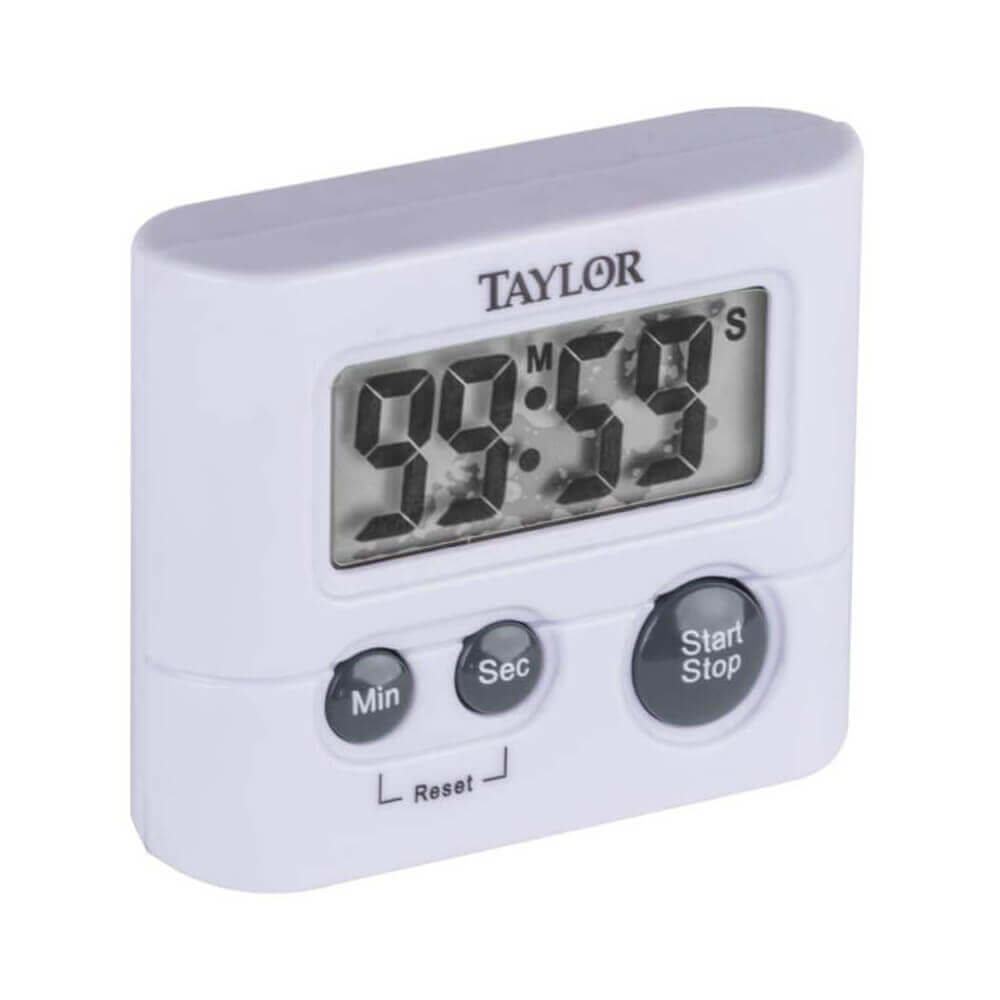 Đồng Hồ Nấu Ăn Điện Tử Taylor (Mỹ) Đếm Thời Gian 100 Phút Màn Hình Digital, Chất Lượng Pro