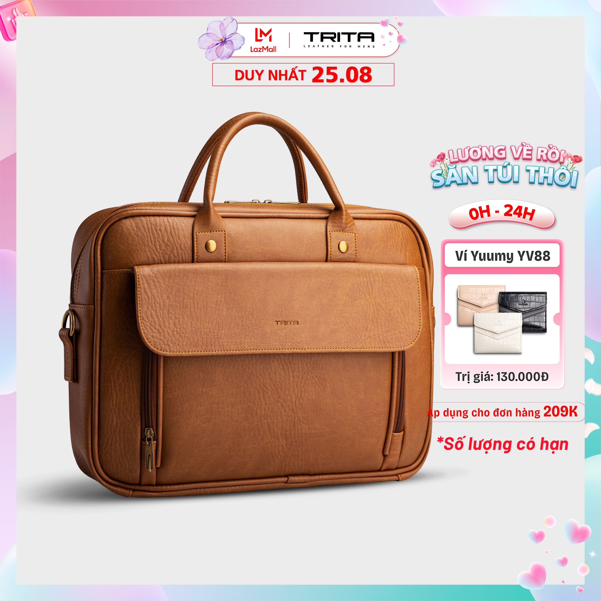 Cặp công sở đa năng trita tca6 nhiều màu