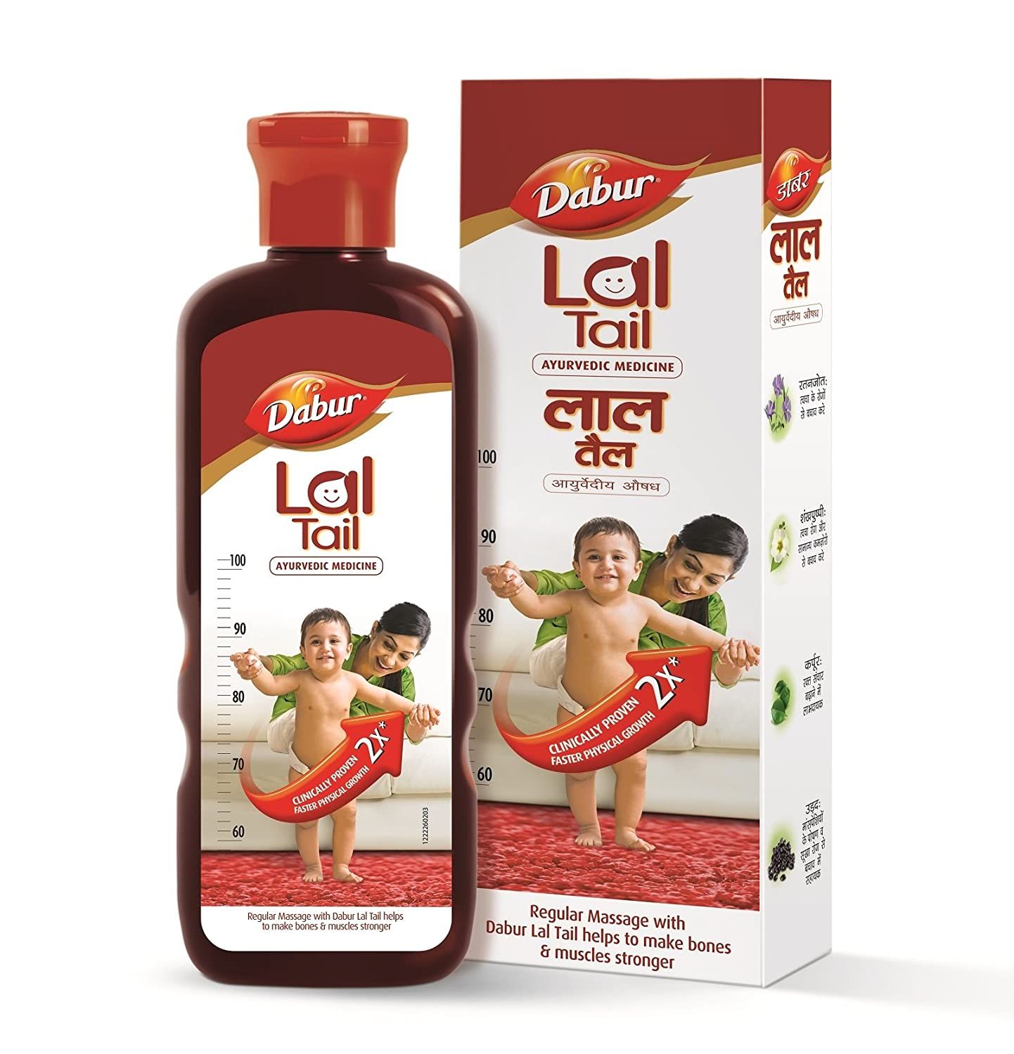 Dầu massage cho bé Lal Tail Dabur Baby Oil
