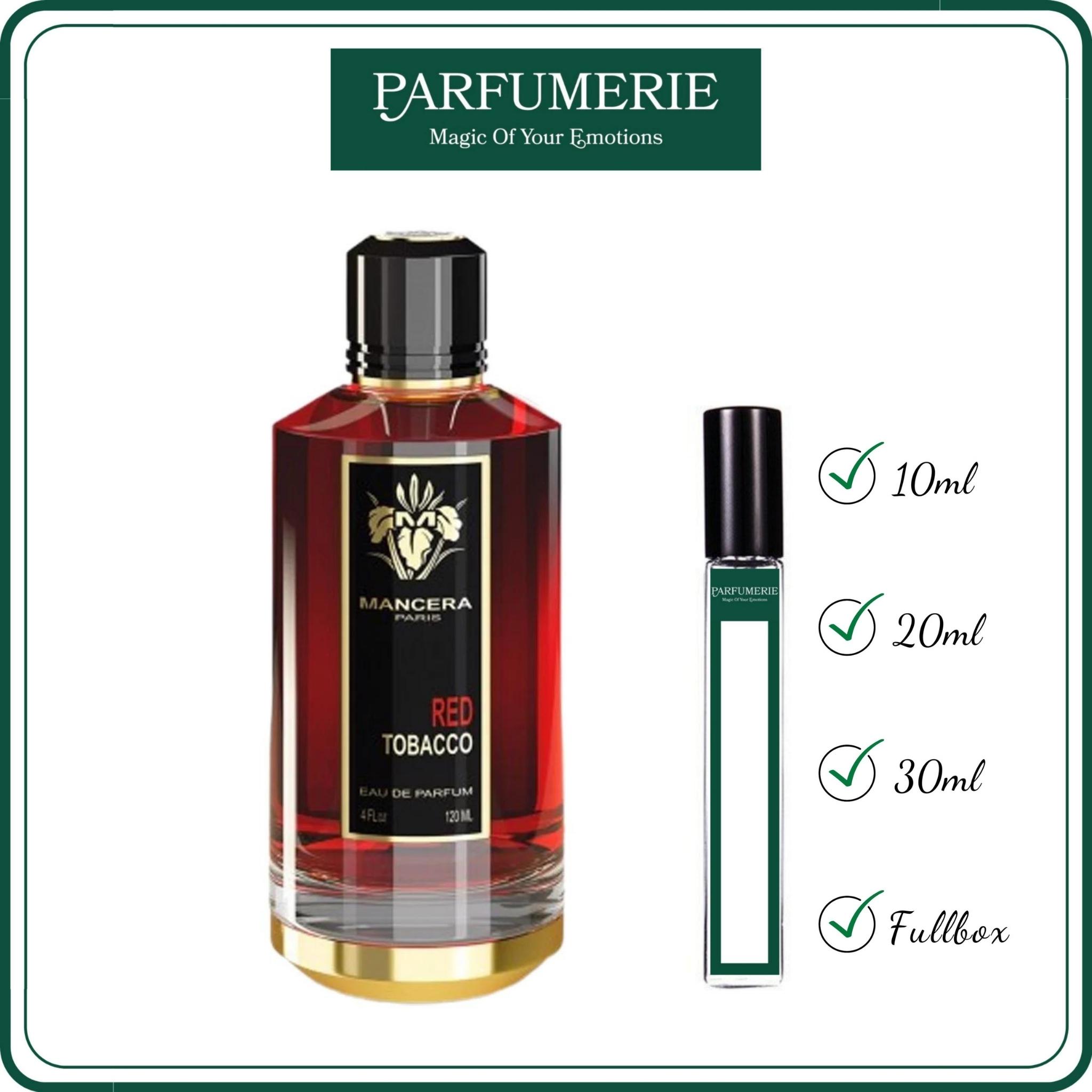Nước hoa chiết Mancera Red Tobacco hương thơm Sành điệu Thu hút Tinh tế