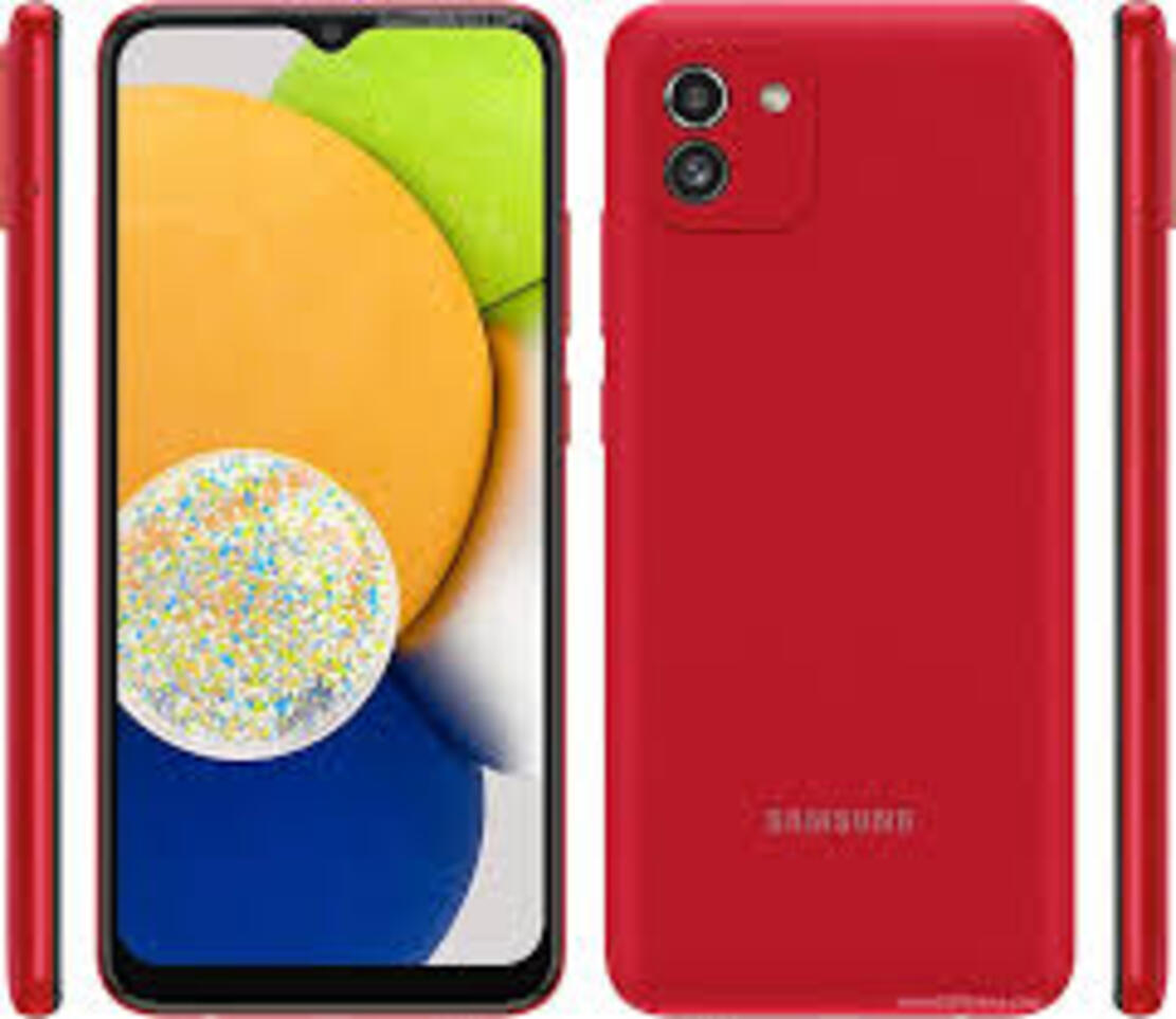 Điện thoại giá siêu rẻ Chính Hãng Samsung Galaxy A03 máy 2sim ram 4G/64G, Màn hình: PLS LCD6.5"HD+, Camera sau: Chính 48 MP & Phụ 2 MP - Bảo hành 12 tháng