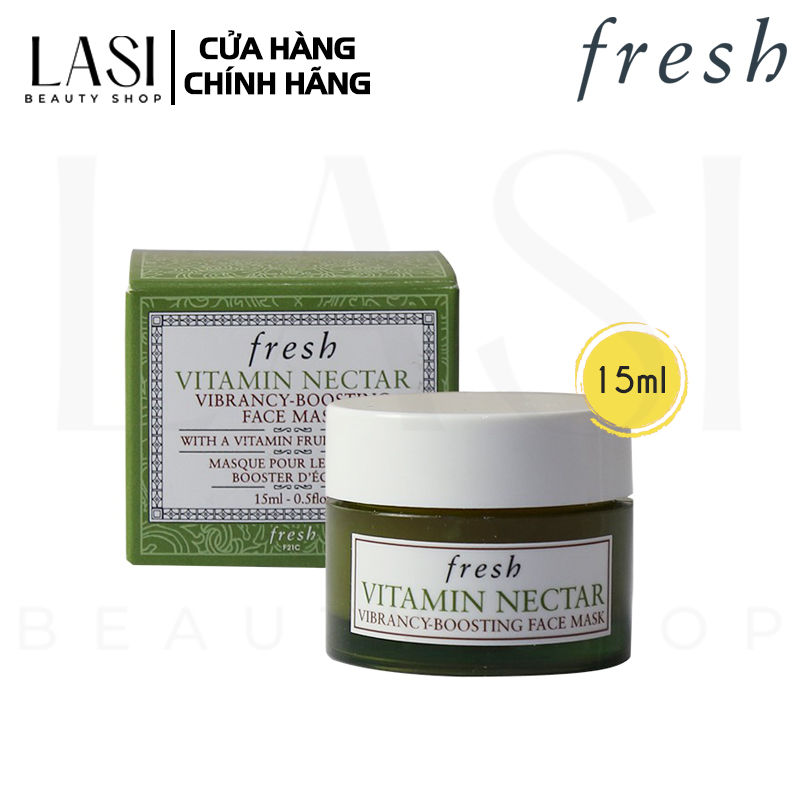 Mặt nạ trắng da Fresh Vitamin Nectar Glow Face Mask 15ml | Công dụng cung cấp vitamin làm trắng sáng da chắc khoẻ