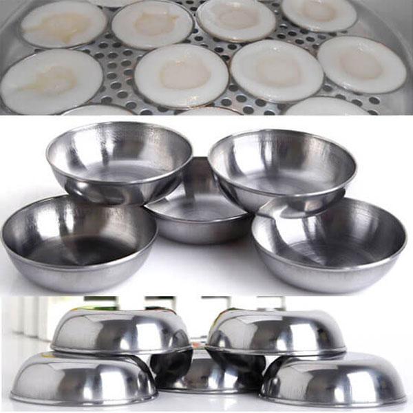 Bộ 20 Chén Inox 304 Làm Bánh Bèo Nước Chấm Dày Không Gỉ