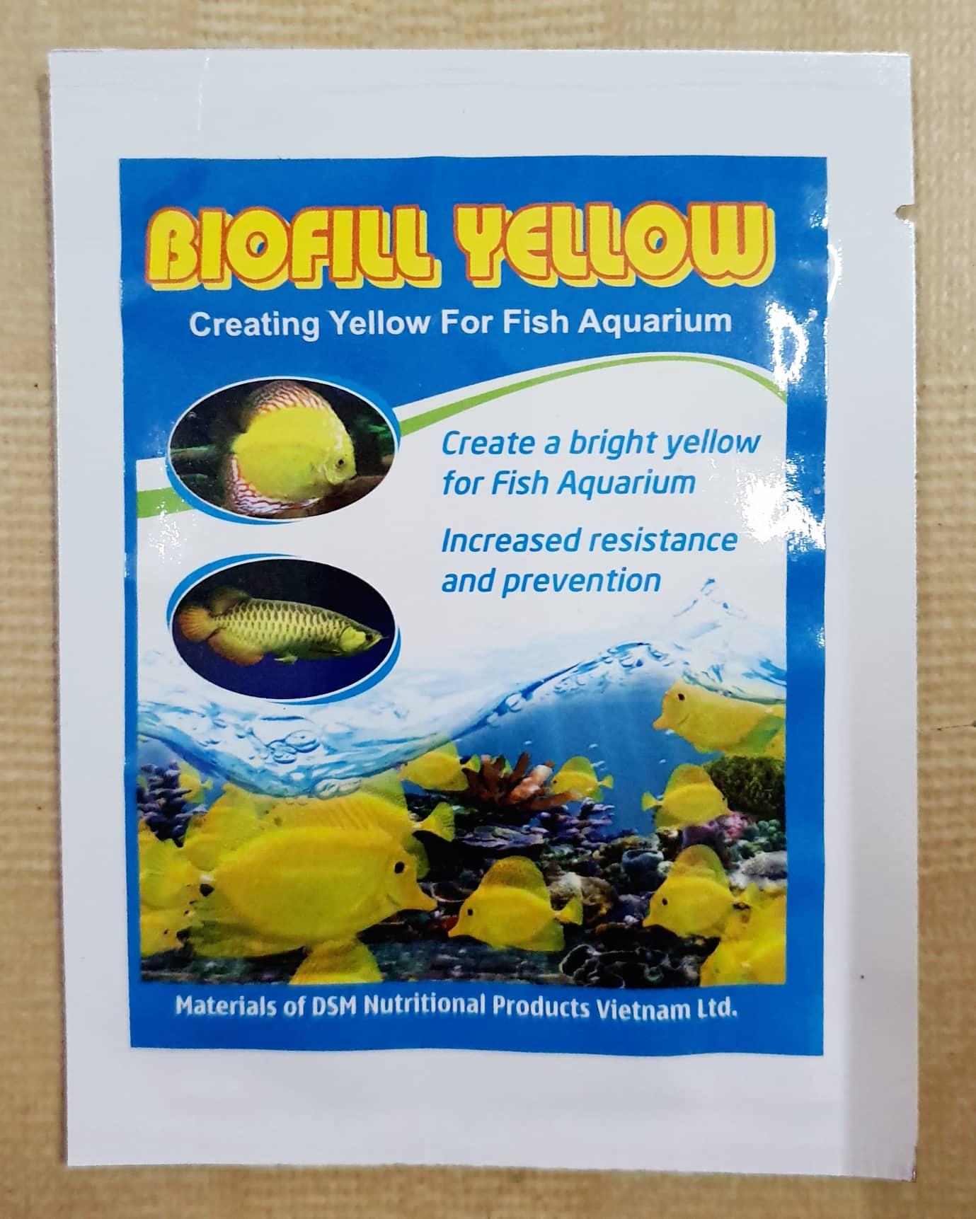 Biofill Yellow – sắc tố vàng cho cá cảnh