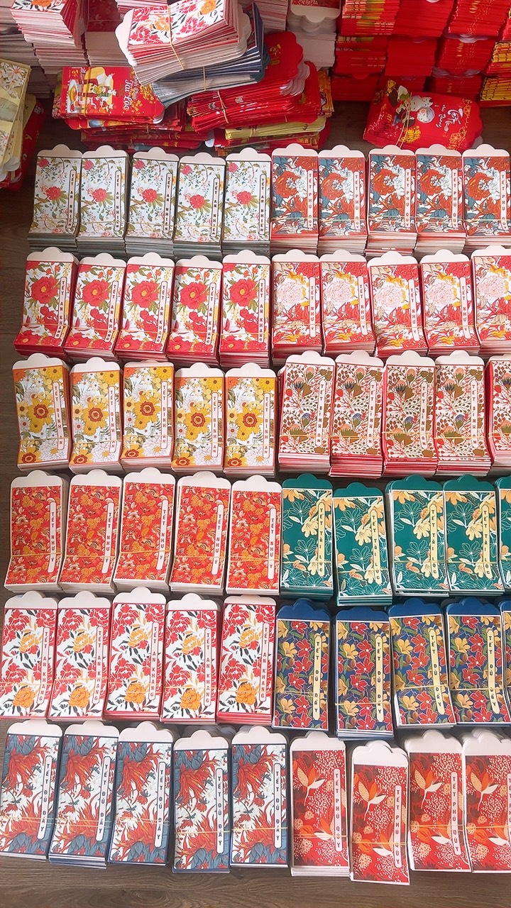 Combo 100 bao lì xì vintage hottrend 2023