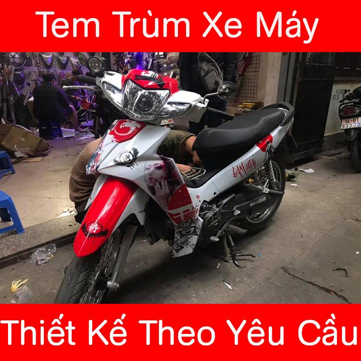 Tem Trùm Blade Samurai Trắng Đỏ SIêu Đẹp