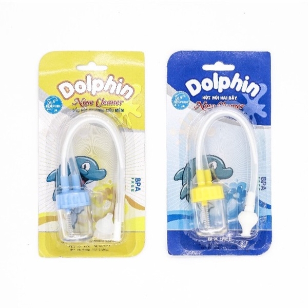 Hút mũi 2 dây dolphin - dụng cụ hút mũi cho bé