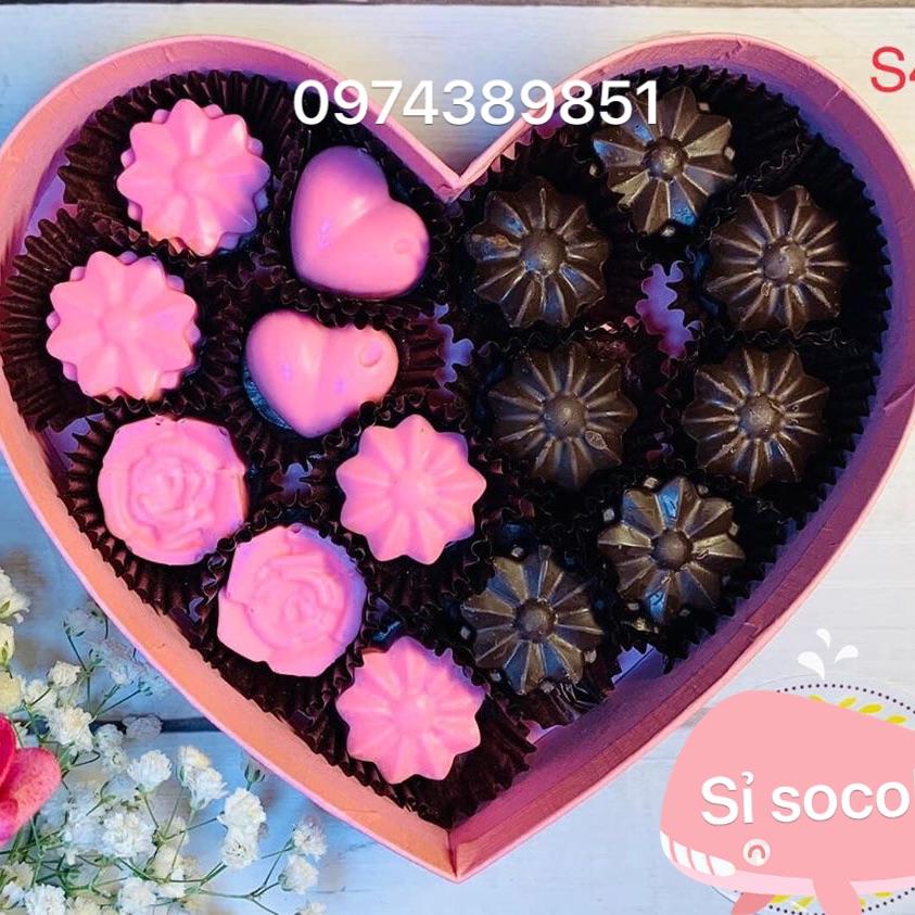 Socola Valentine- mẫu trơn