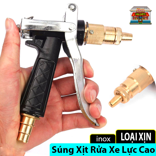 [CÓ VIDEO] Súng Xịt - Súng Xịt Rửa Xe Kim Loại, Vòi Xịt Rửa Xe, Đầu Súng Xịt Rửa Xe, Súng Xịt Rửa Xe Áp Lực Cao, Súng Xịt Rửa Xe Tăng Áp
