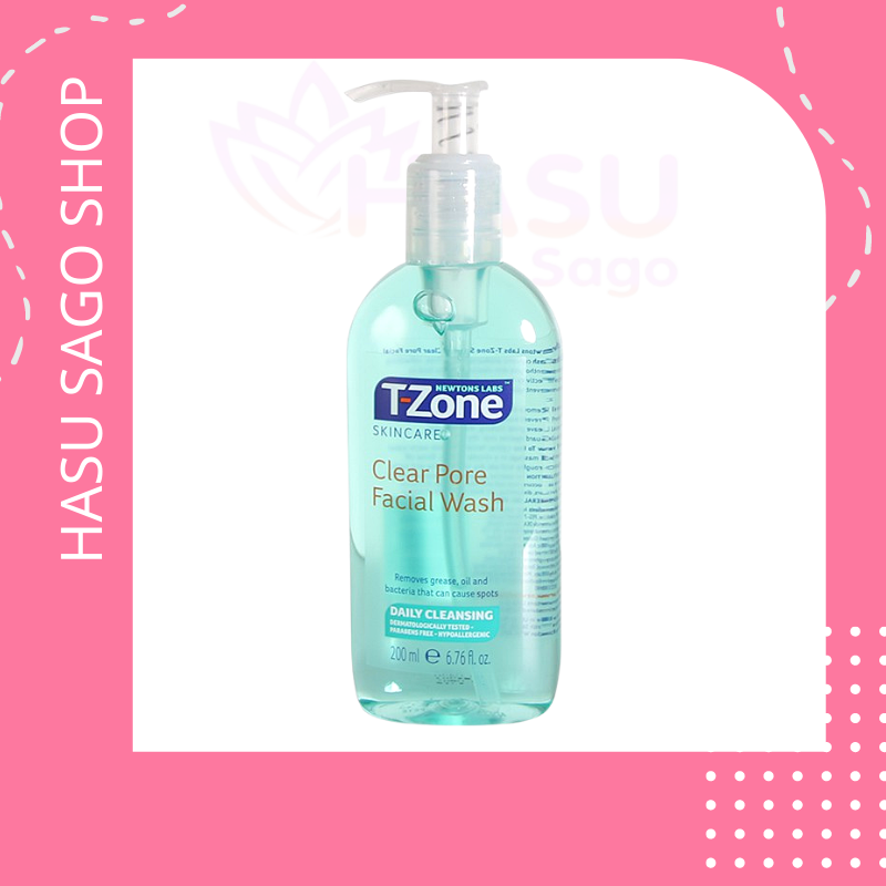 Sữa rửa mặt dạng gel chiết xuất tràm trà newtons labs t-zone clear pore facial wash 200ml