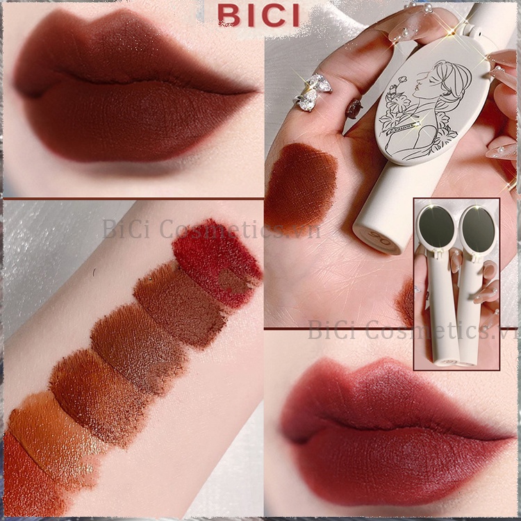 Son Gương Maffick Hình Cô Gái Nội Địa Trung
