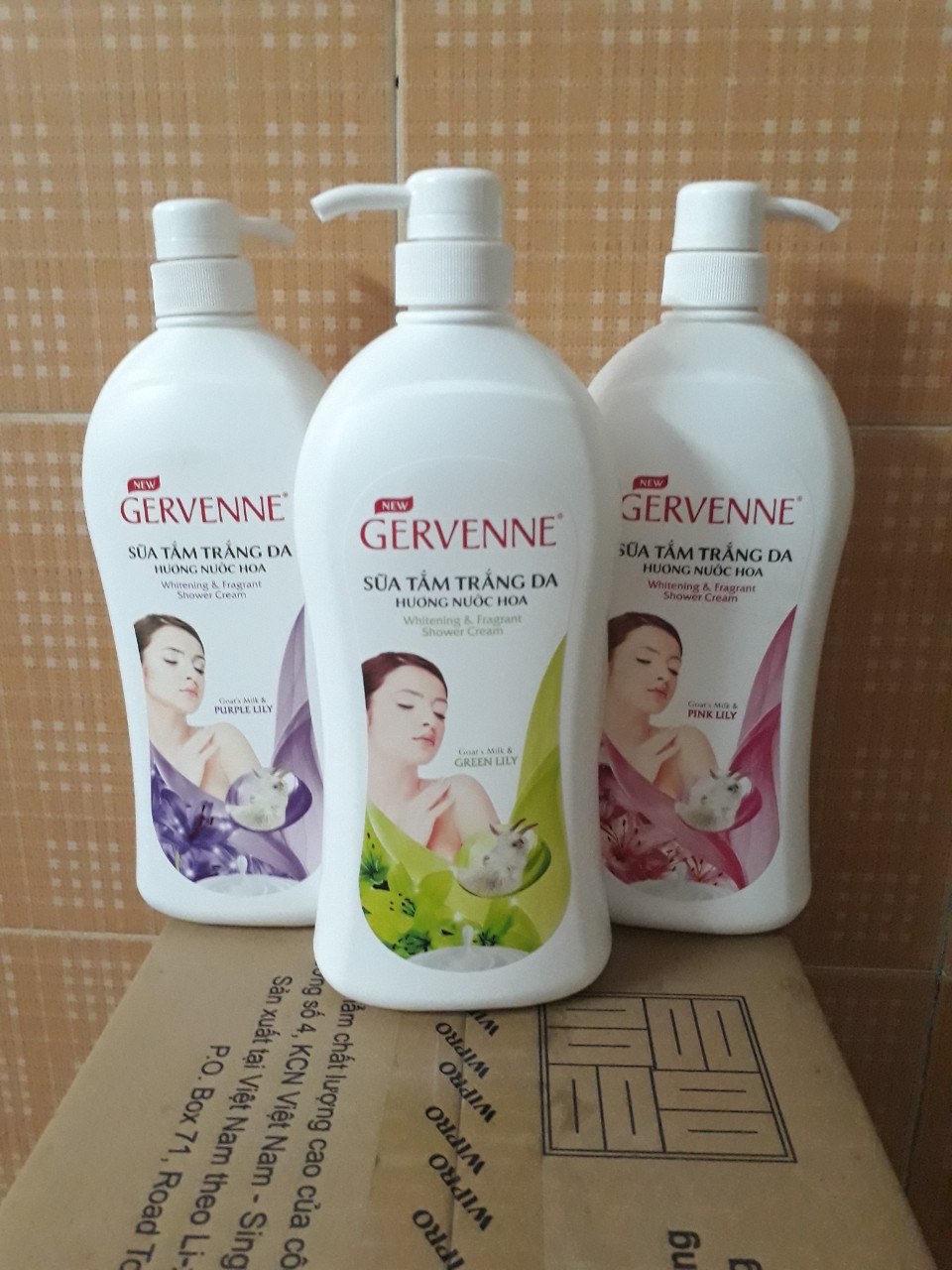 [HCM]SỮA TẮM GERVENNE 900G