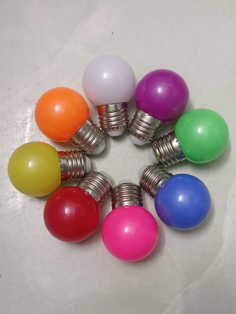 [BỘ 50 BÓNG] Bóng chanh 1w đủ loại màu bóng tròn trang trí
