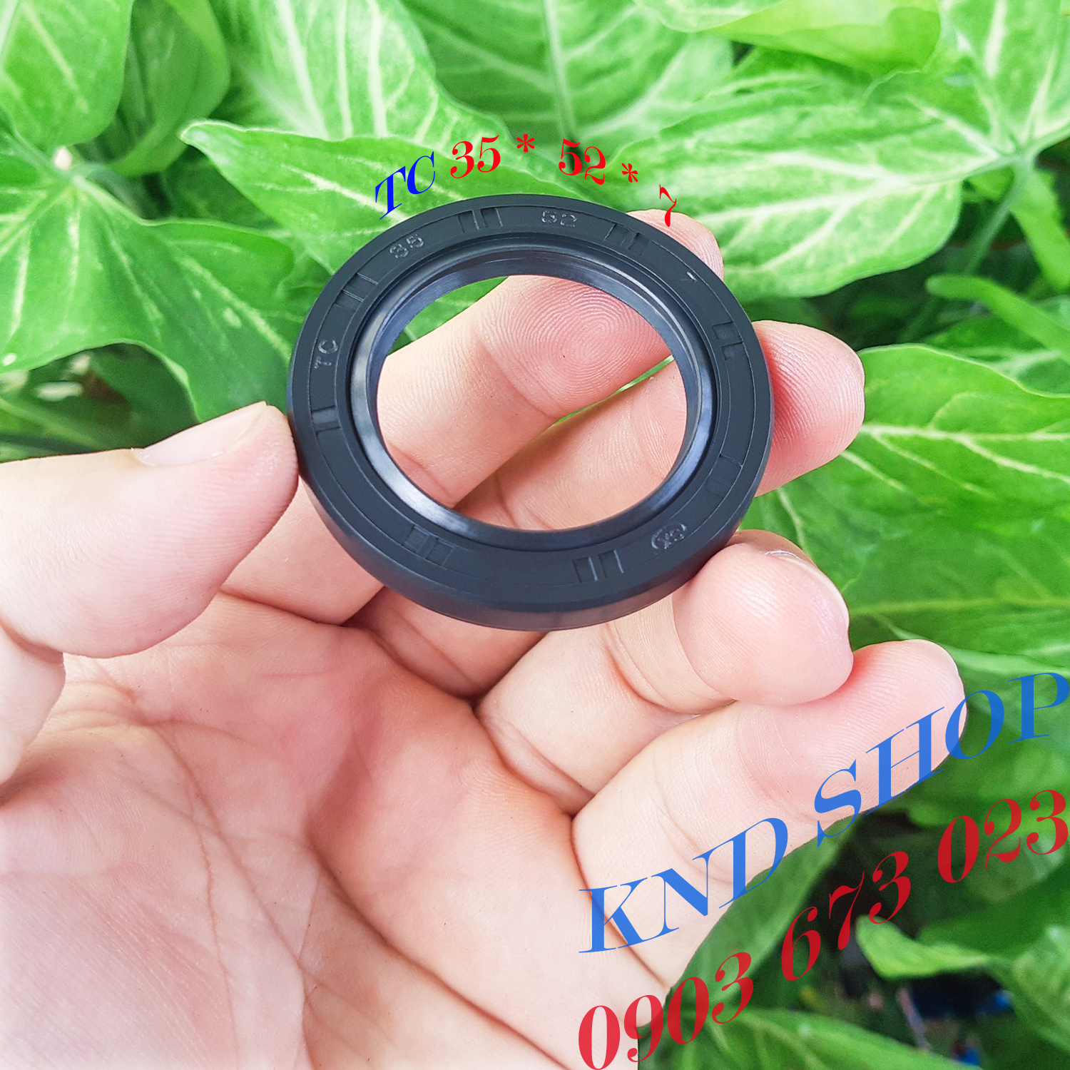 Phốt dầu TC 357, Phốt chặn nhớt trục chuyên cho phụ tùng xe máy, xe ba gác, máy sản xuất công nghiệp | KND Shops