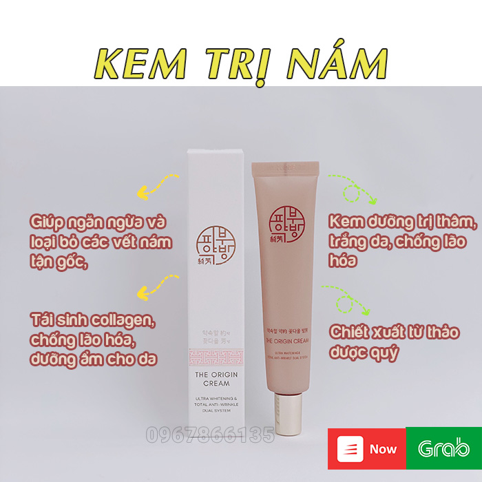 Kem thâm nám – dưỡng trắng da KWANG DONG the Origin cream 25g Hàn Quốc
