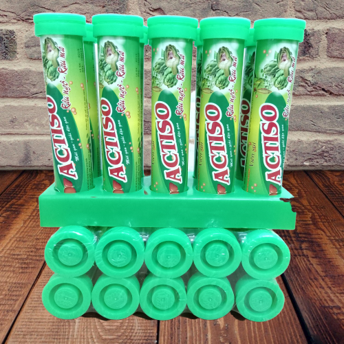Viên c sủi actiso râu ngô,rau má. tuyp 20 viên