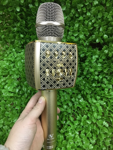 ( XẢ KHO 3 NGÀY ) Mic Karaoke Bluetooth Cao Cấp YS-95 Tích Hợp Loa Bass Không Dây. Dùng Hát Tại Nhà Hoặc Livetream Điện Thoại Máy Tính (Hàng Chính Hang Lỗi 1 đổi 1) Bảo Hành 12 Tháng