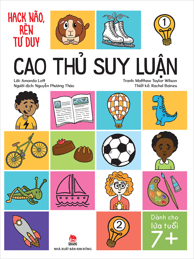 Kim Đồng - Hack não, rèn tư duy - Cao thủ suy luận