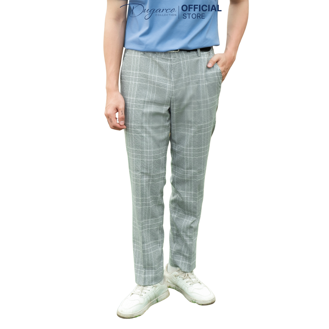 Quần tây âu nam dugarco ống côn công sở form đứng trẻ trung hàn quốc 238pm21076