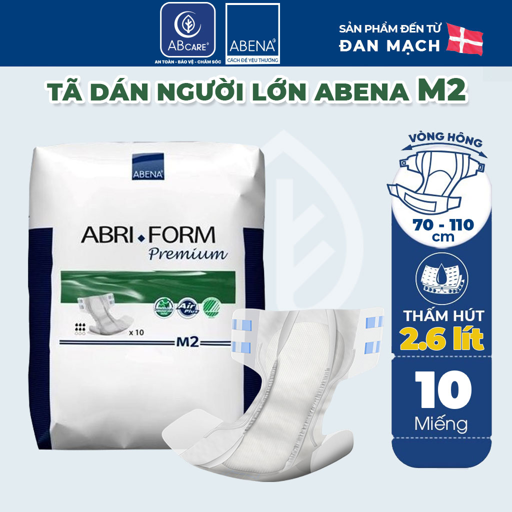 Tã dán người lớn Abena Abri Form Premium - Nhập khẩu Đan Mạch