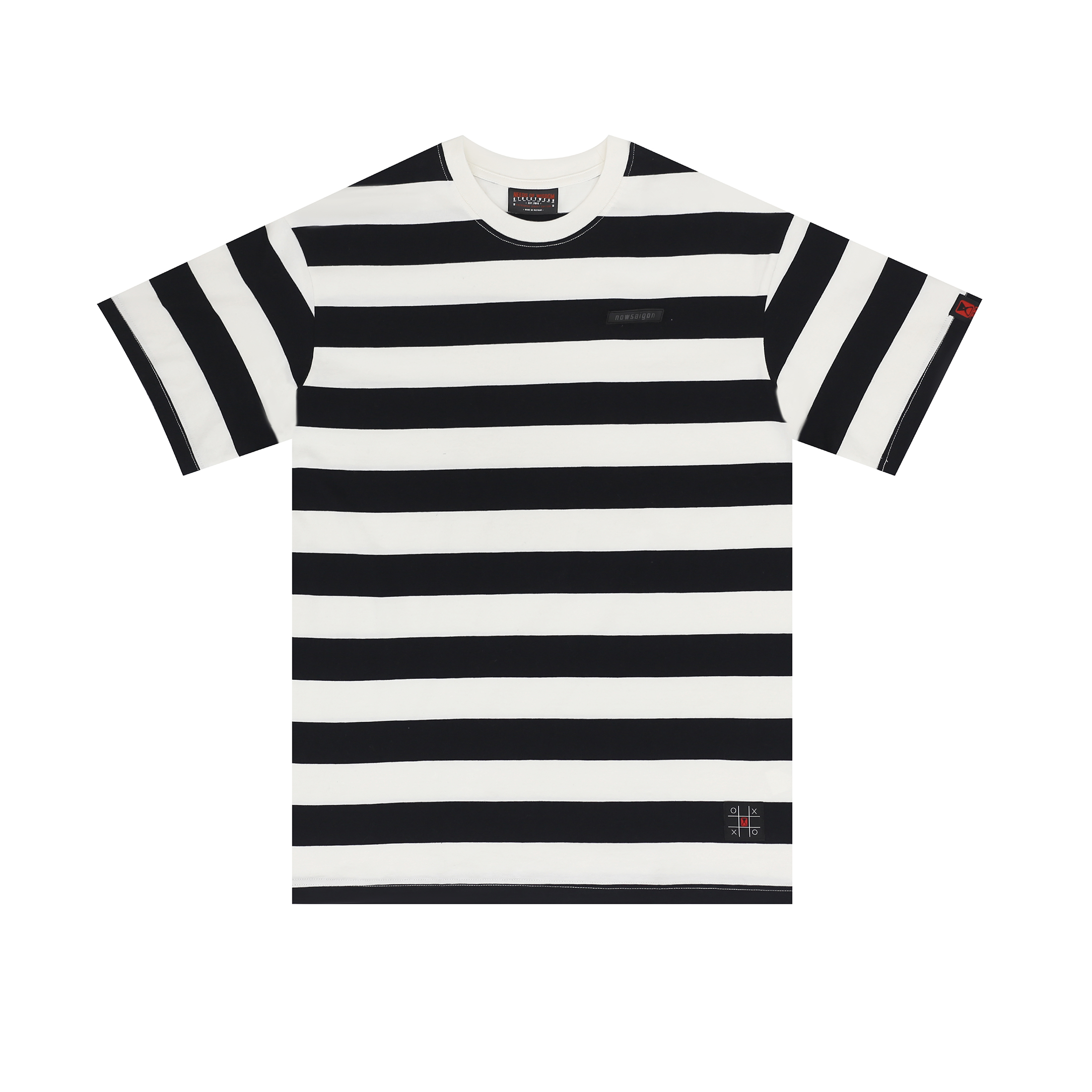 Áo Thun NEEDS OF WISDOM Basic Striped Tee