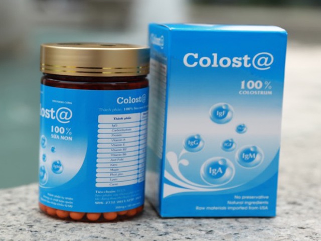 Colost - sữa non dạng viên hộp 100v - 150v