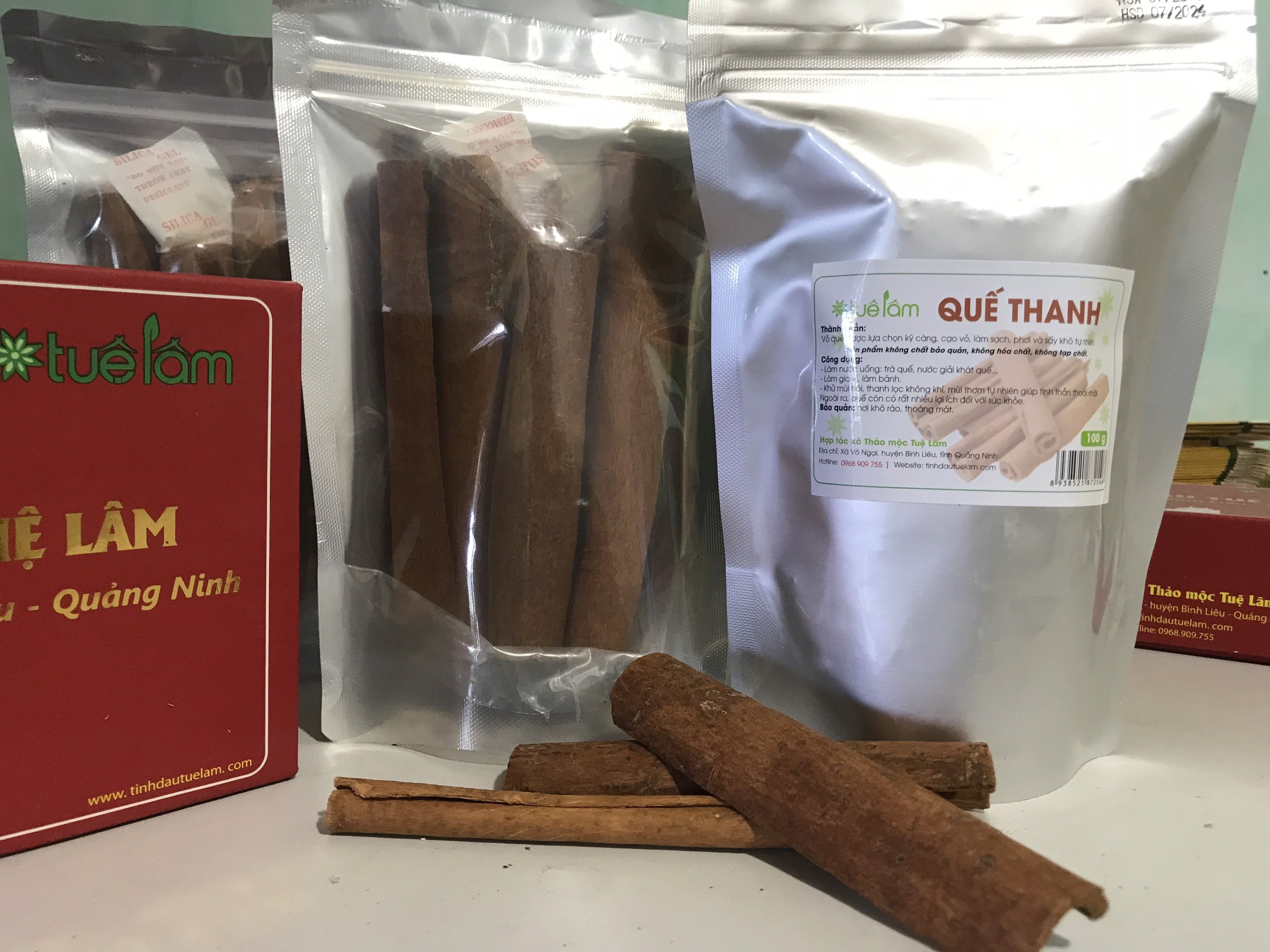 Quế thanh Tuệ Lâm vỏ quế khô