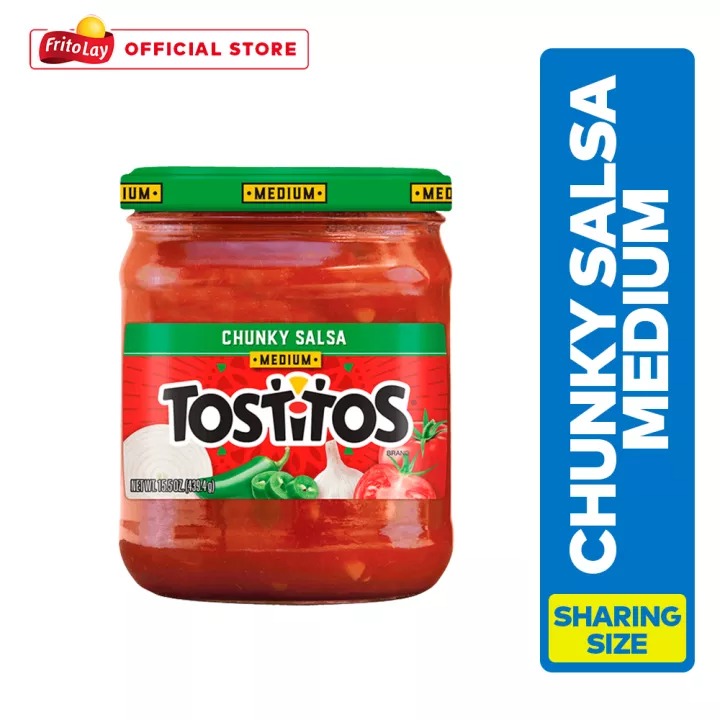 Tostitos chunky salsa medium 15.5 oz