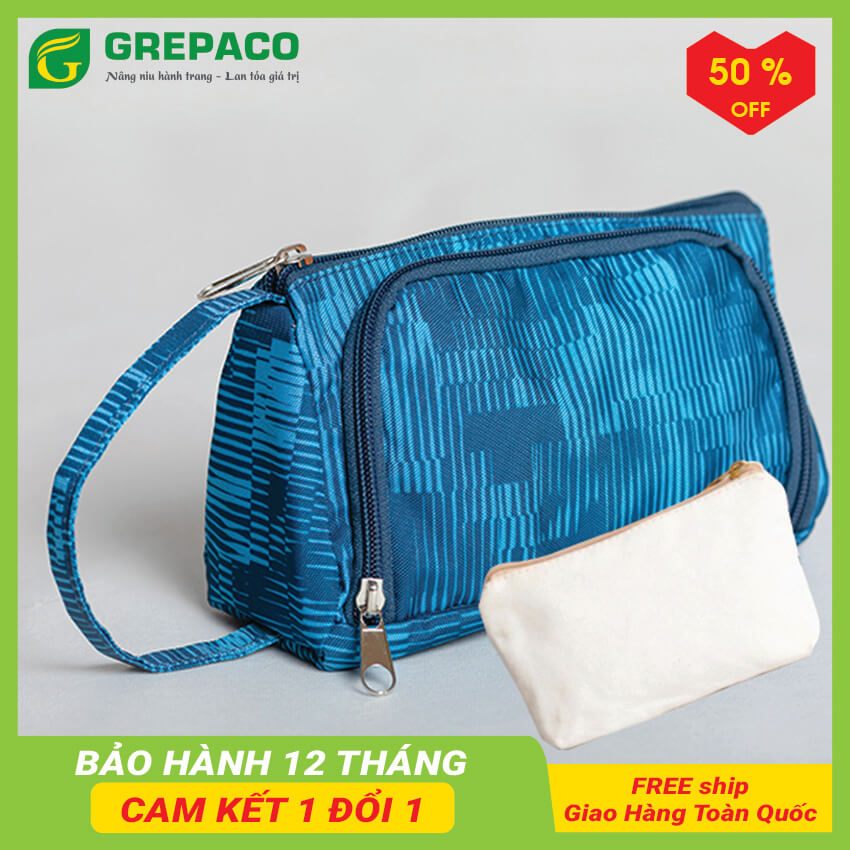 Hộp Đựng Bút GrepacoBags Tặng Túi Mỹ Phẩm Mini 59K - Bằng Vải Cao Cấp Size To (Lớn) Có Nhiều Ngăn Dành Cho Học Sinh, Văn Phòng Để Bàn Đựng Viết Chì, Đồ Trang Điểm Đi Du Lịch – Sản Phẩm Hot 2020