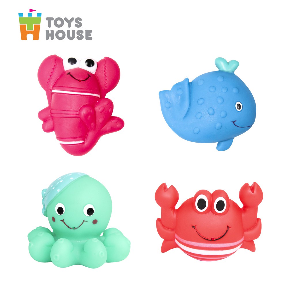 Đồ chơi nhà tắm cho bé-set 2 mónsinh vật biển vô cùng dễ thương Toyshouse