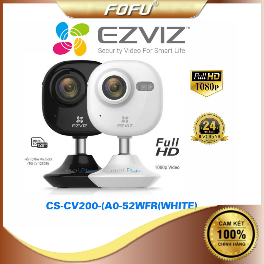 Camera IP Wifi đa năng 2.0mp chống ngược sáng EZVIZ mã CSCV200A052WFR Bảo hành 24 tháng