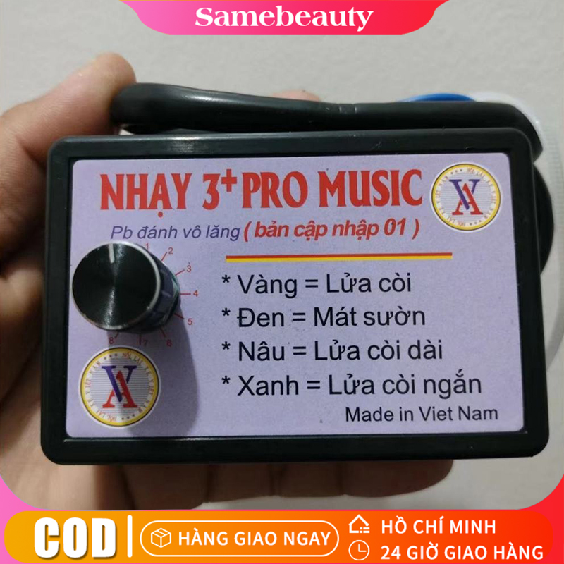 Nhại còi 3 pro 8 bài, điện auto 12v, 24v, còi hơi, còi điện