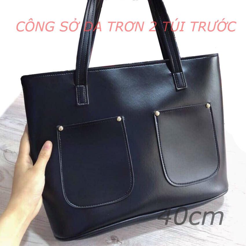 [HCM]Túi xách công sở túi xách nữ túi xách 2 túi trước thời trang