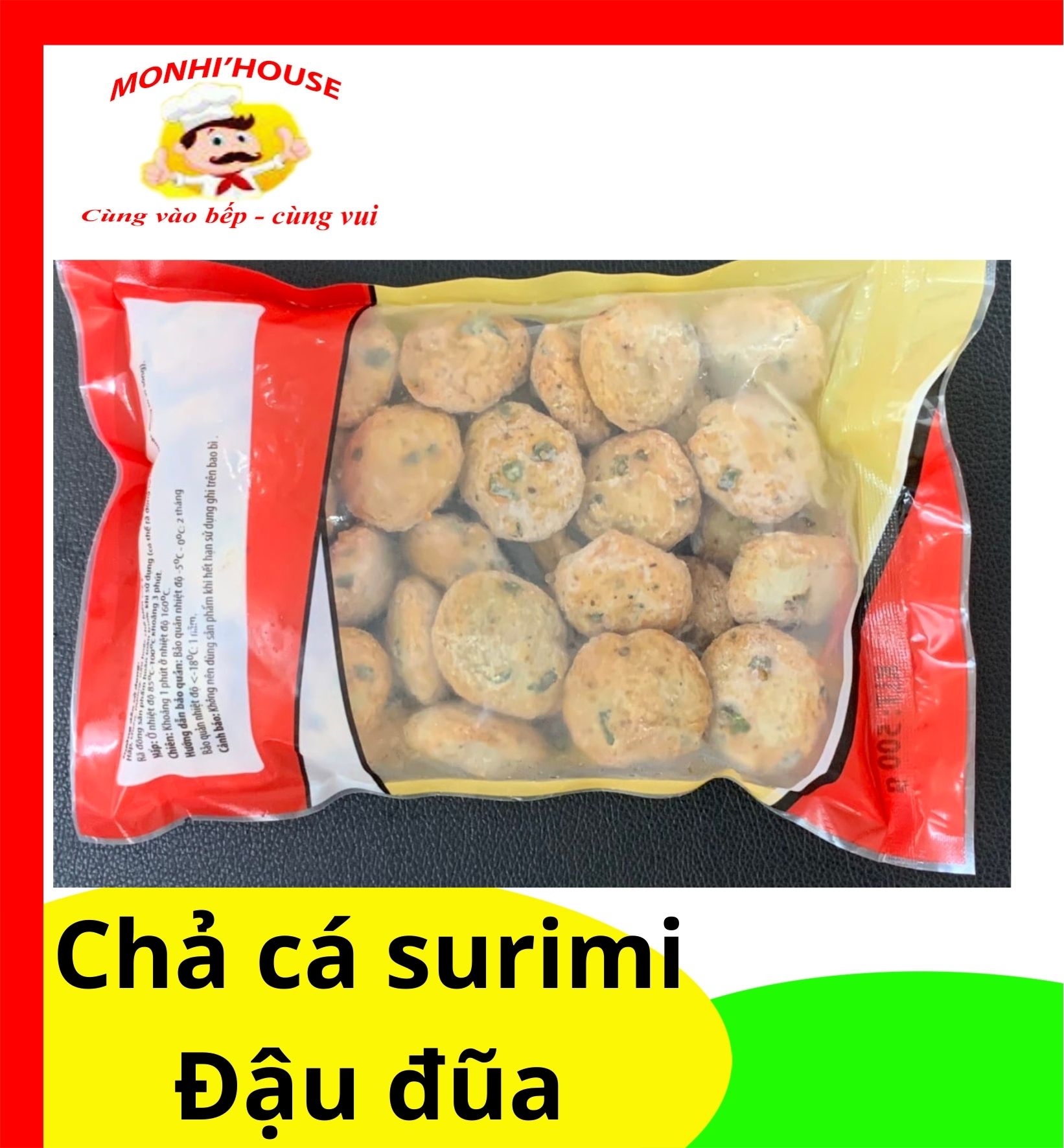 Gói 450g Chả Cá Đậu Đũa Phumark dai ngon tiện lợi