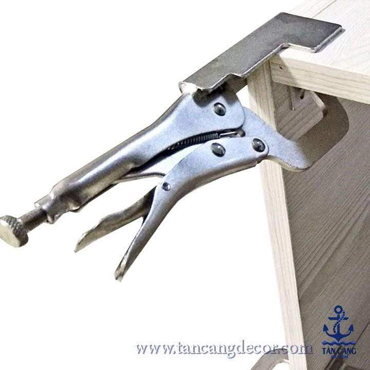 Kẹp nhanh góc vuông độ mở 8 cm